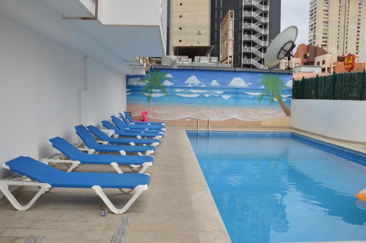 Apts Ara With Pool Benidorm Dış mekan fotoğraf